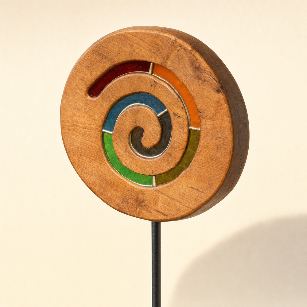 Mirthwick Spiral Garden Stakes — Set of 4